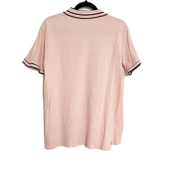 AEROPOSTALE Men’s Pink Short Sleeve Cotton Polo - Small - Picture 3 of 10